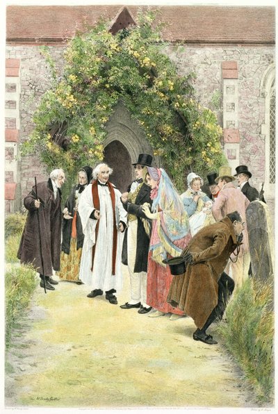 The Christening by Walter Dendy Sadler
